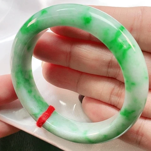 未镶嵌手镯翡翠正圈2682