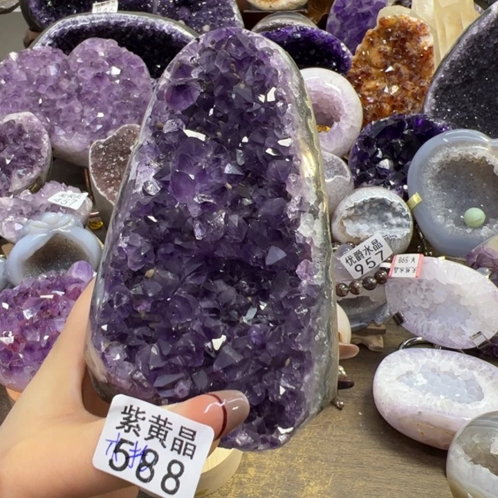 未镶嵌大型摆件（非配饰）紫晶588