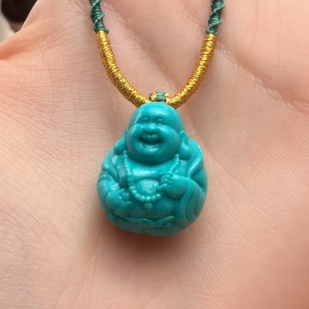 绿松石未镶嵌颈饰