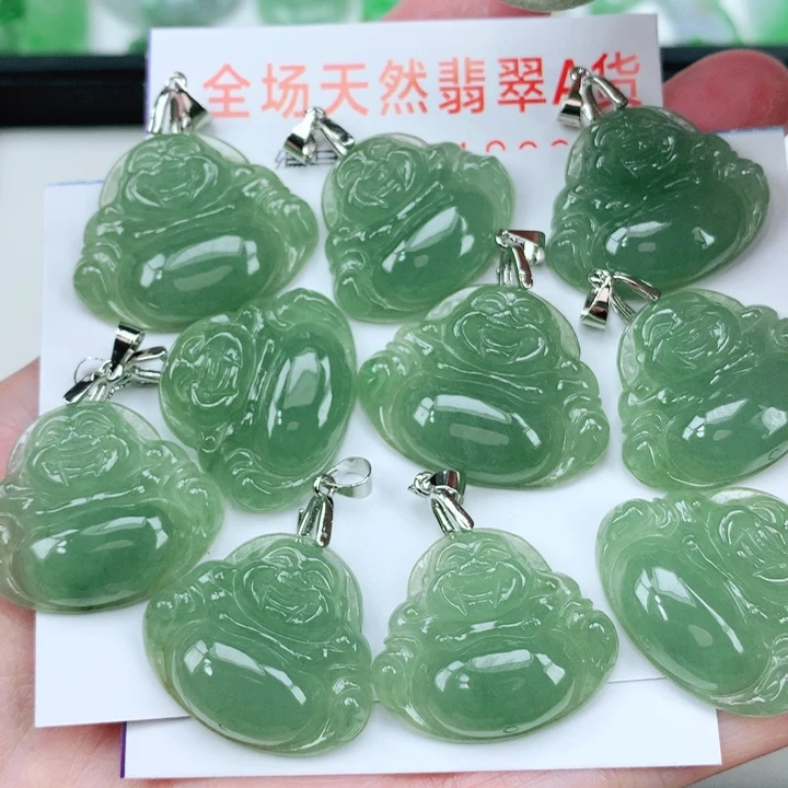 翡翠未镶嵌颈饰多样性发其1