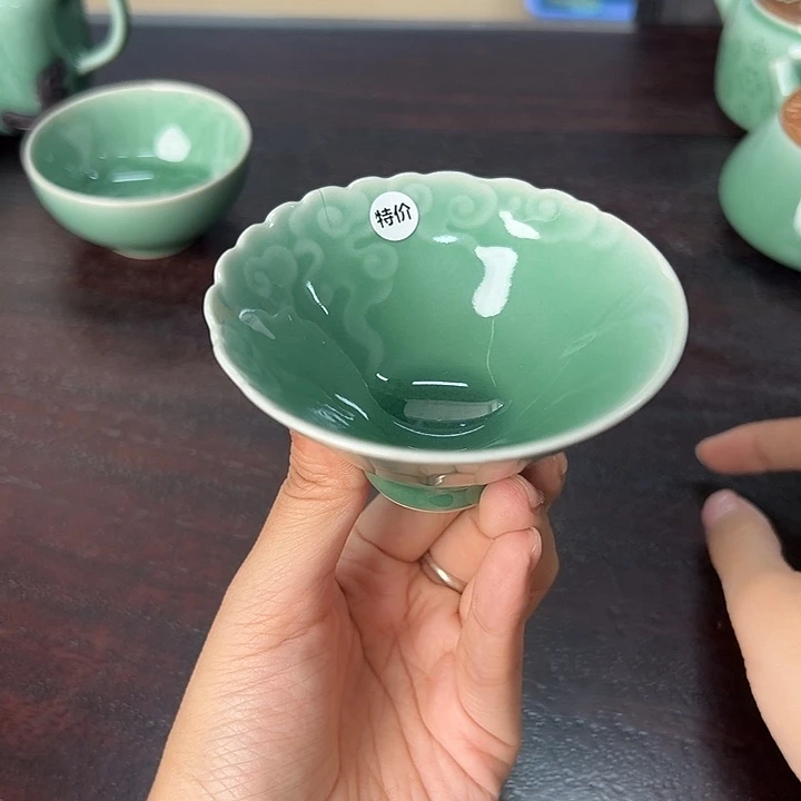 小米茶器龙泉云间青瓷
