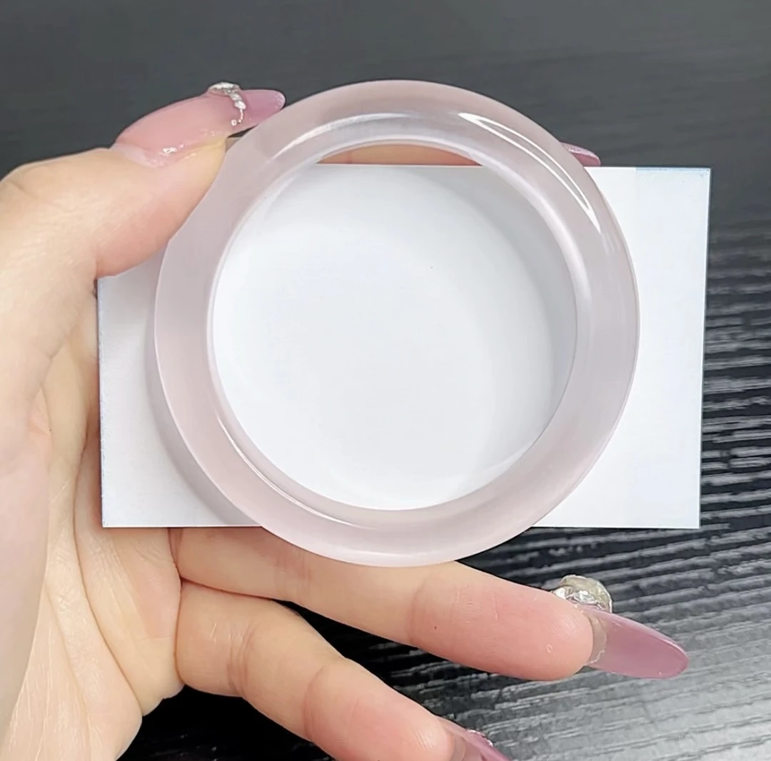 手镯  53圈口  冰冰粉   显白高雅