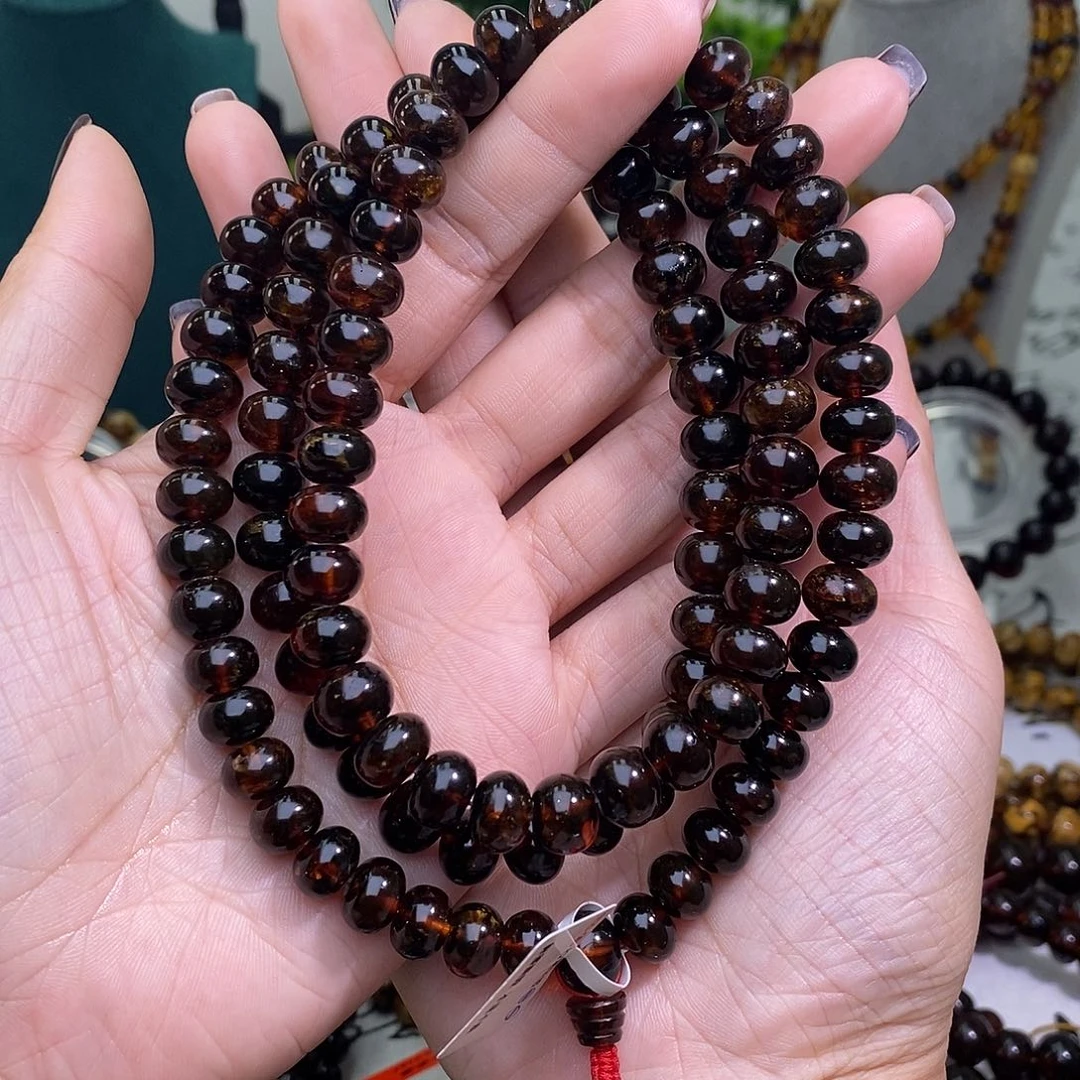 琥珀未镶嵌手链9➕