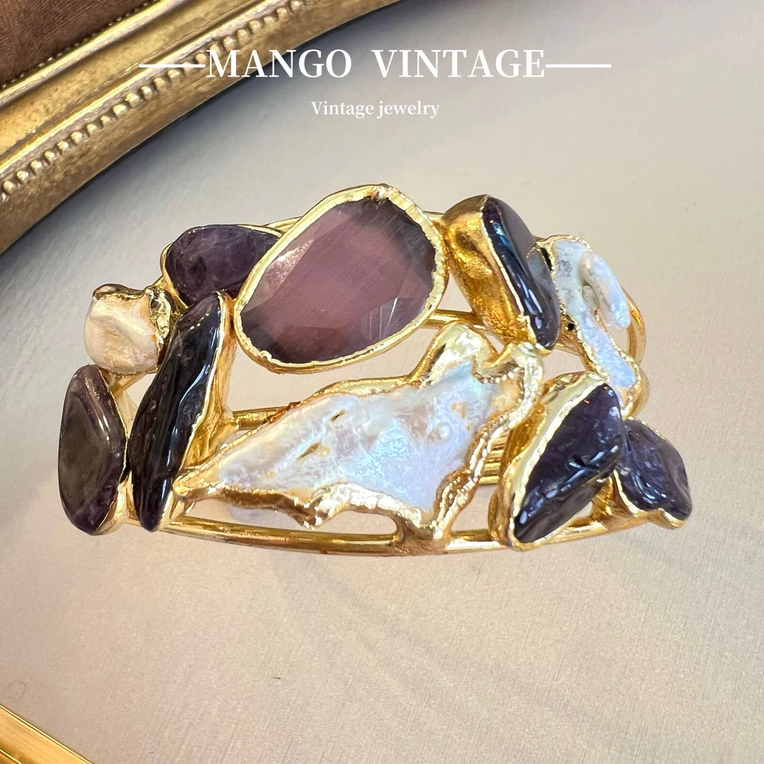 铜合金手镯 土耳其Ottomara手镯百搭时尚潮流个性