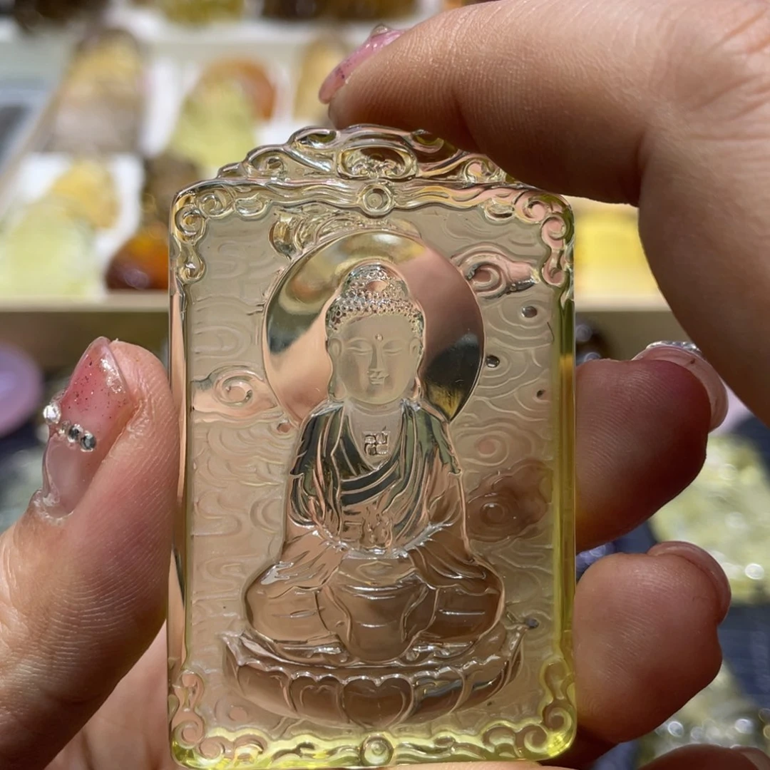 水晶颈饰未镶嵌定制