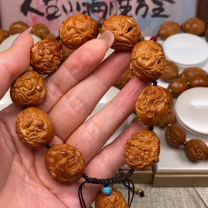 橄榄核手串/手链橄榄雕