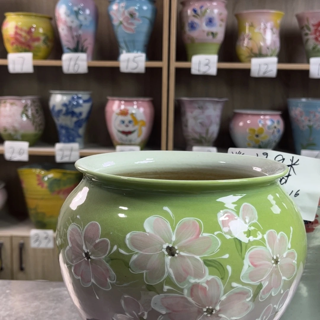 景德镇陶瓷花盆花盆