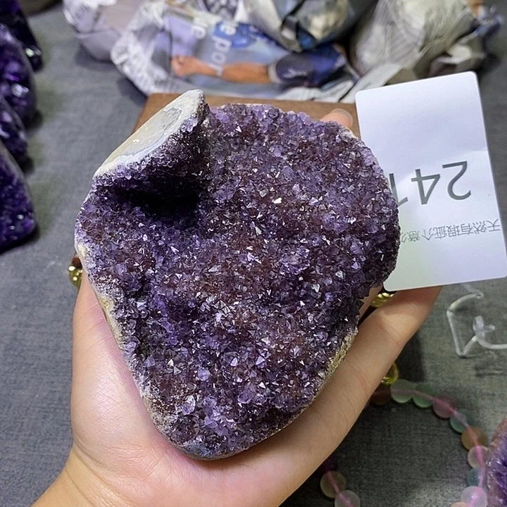 未镶嵌珠宝半成品紫晶