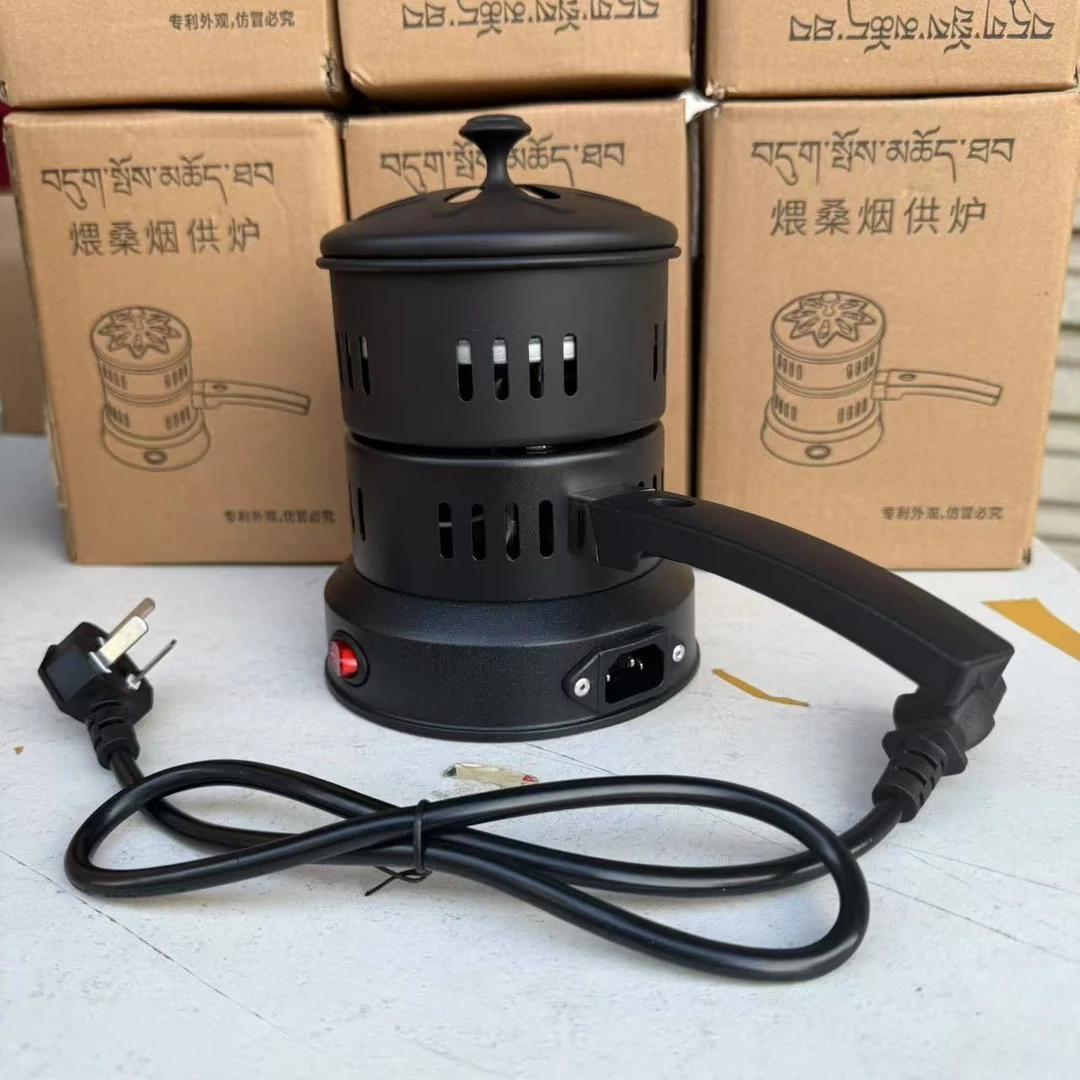 新款插电带盖煨桑烟供炉（插线可取）
