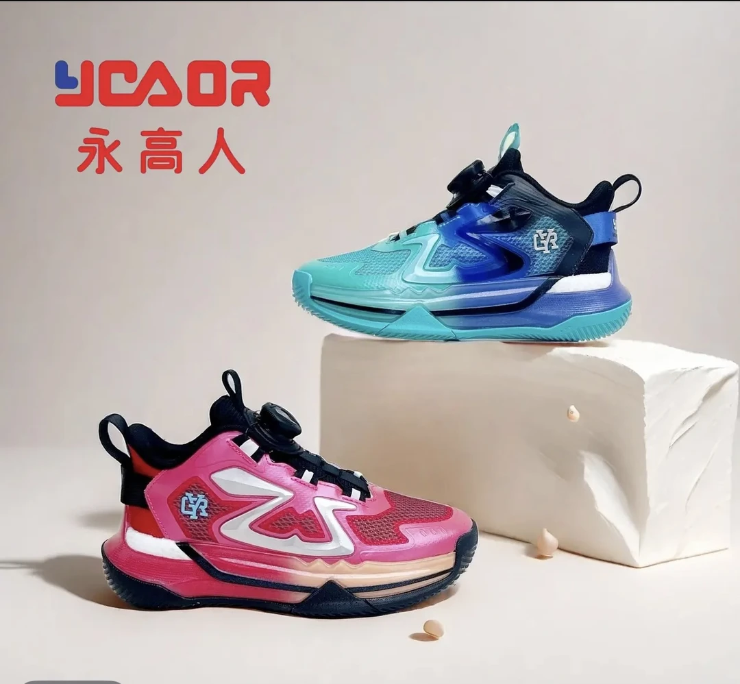 YGAOR/永高人【33-39码】春秋网面透气防滑耐磨时尚运动篮球鞋