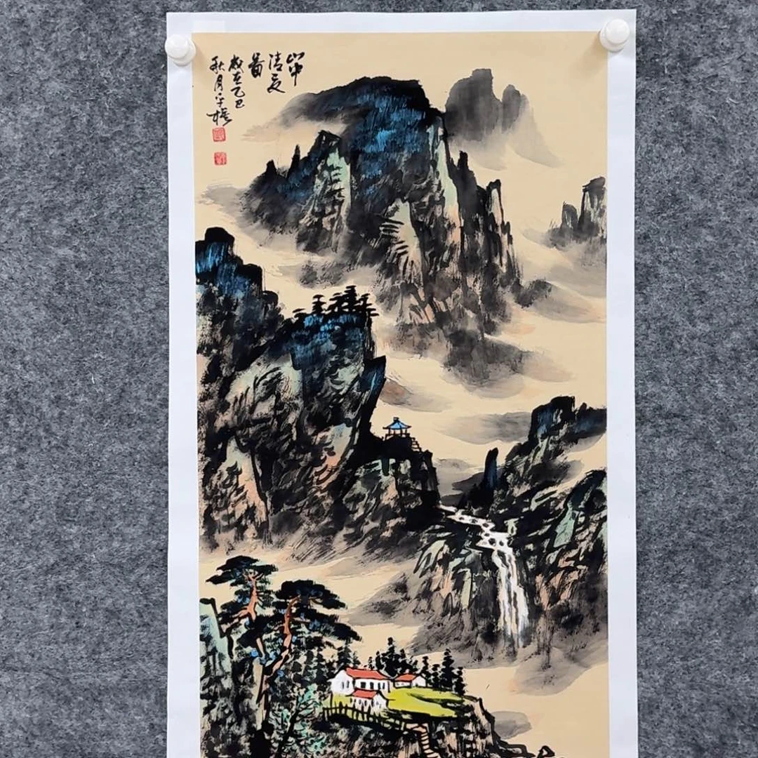 国画国画作品QPM老师