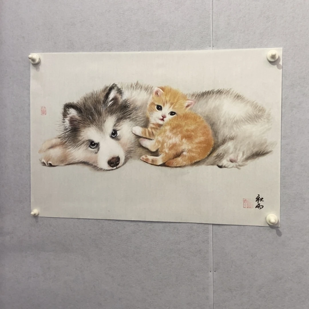 精***堂国画墨鱼精品墨鱼精品