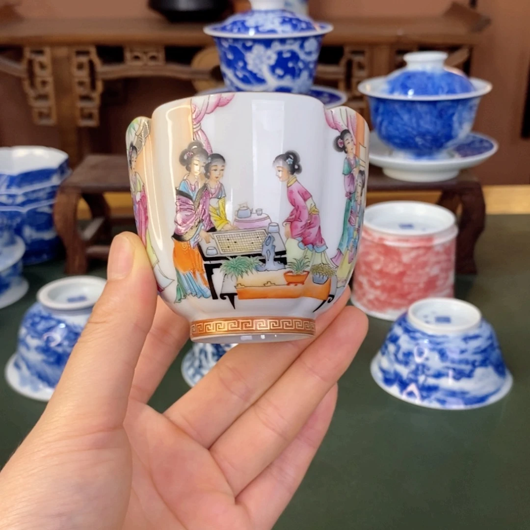 杯景德镇陶瓷手工艺品