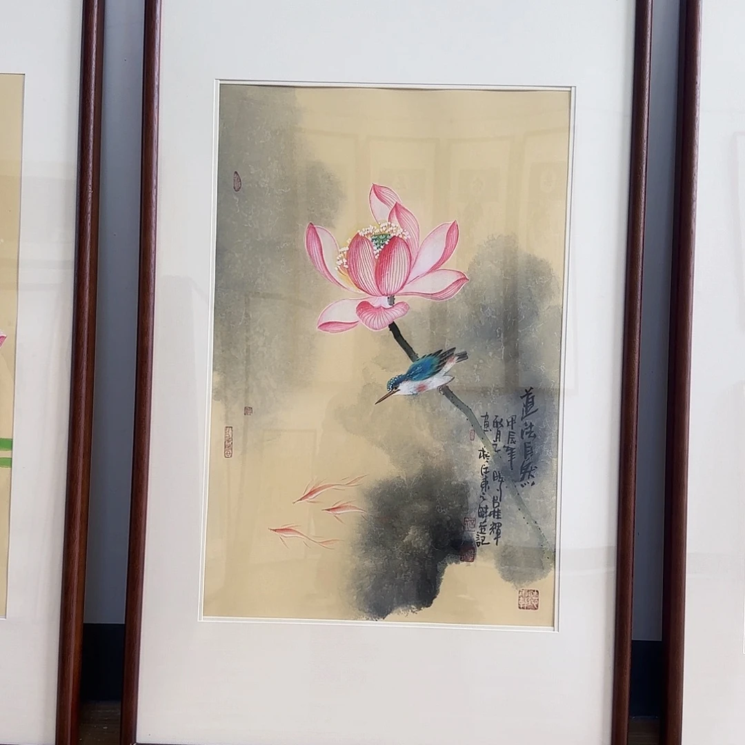 国画吕桂辉老师道法自然
