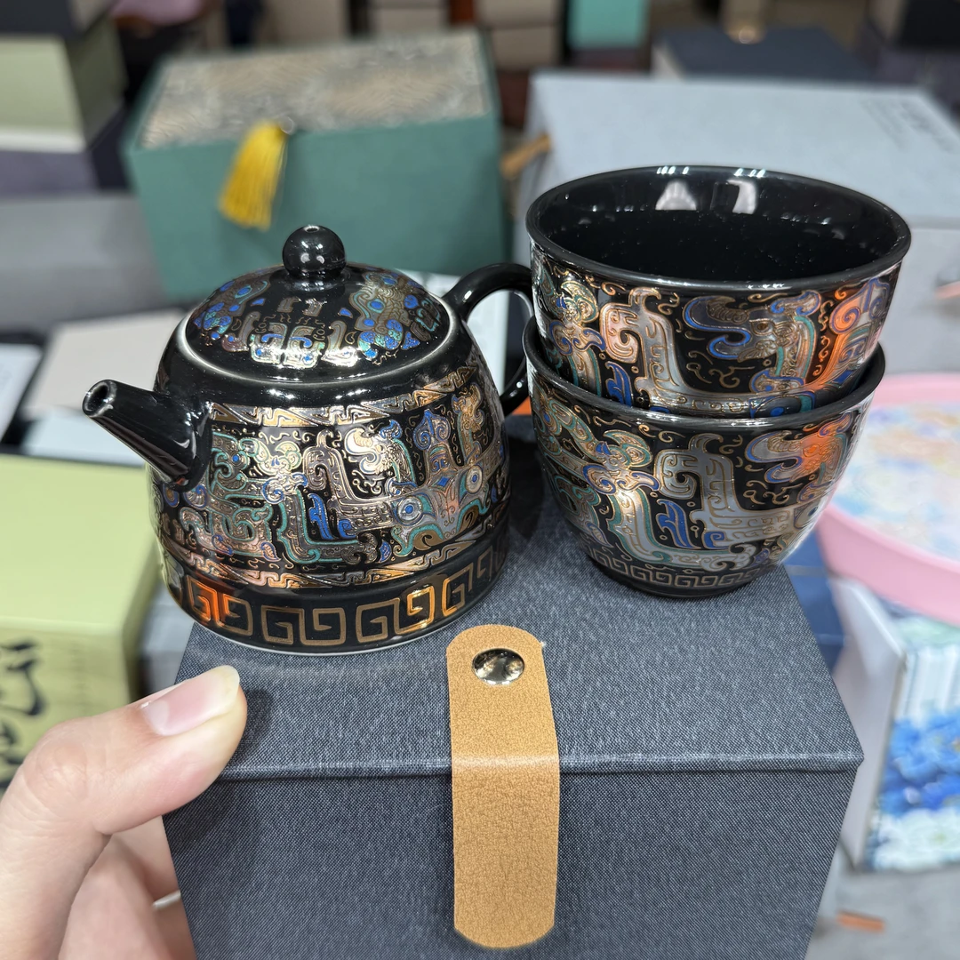 【闪购商品】@@饕餮一壶两杯不含礼盒jw114