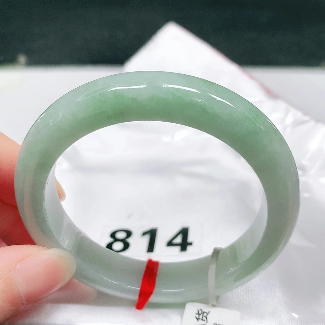 翡翠未镶嵌手镯87 号翡翠手镯