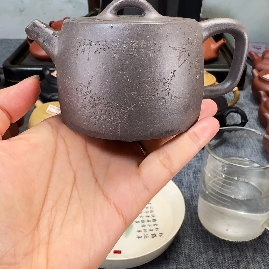 茶壶紫砂全手工紫砂壶井栏