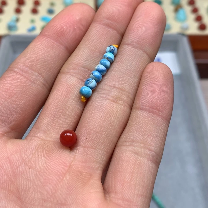 南红玛瑙配饰未镶嵌T****o