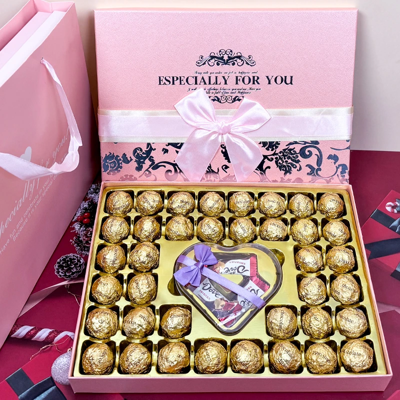 Dove/德芙圣诞节高级感礼物夹心巧克力礼物装生日礼物送女友老婆