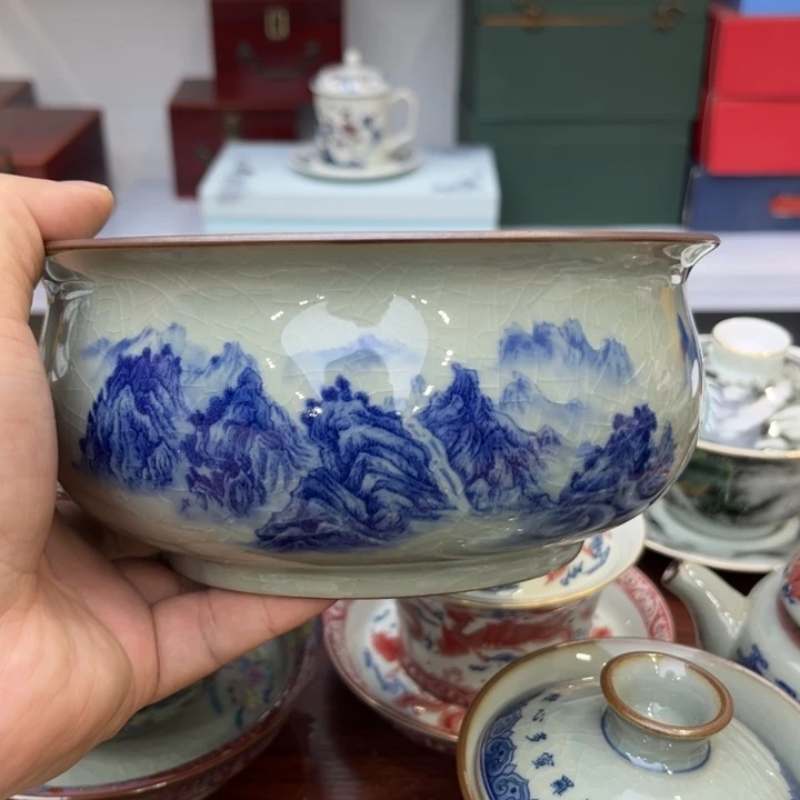 景德镇精品陶瓷茶具011