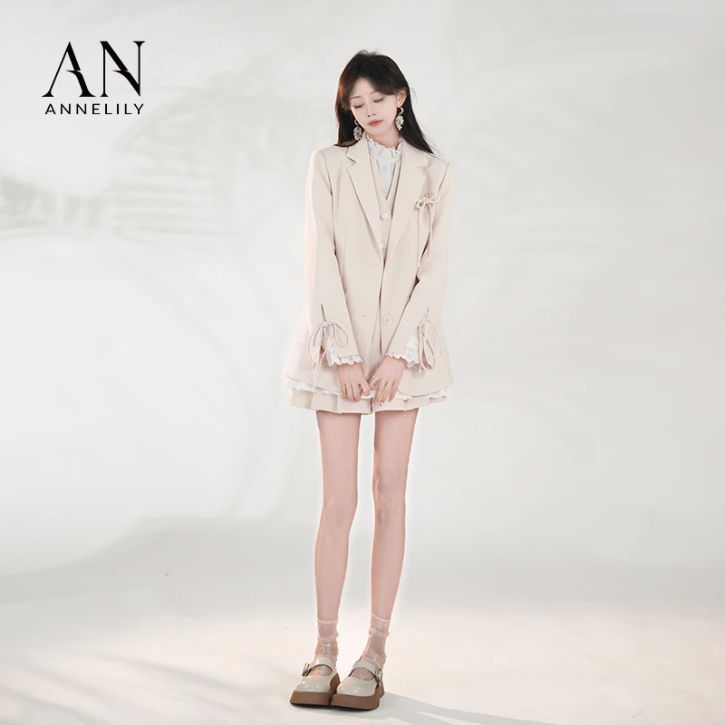 ANNE【芷可】新款设计感时尚气质轻奢重工外套AW2502037