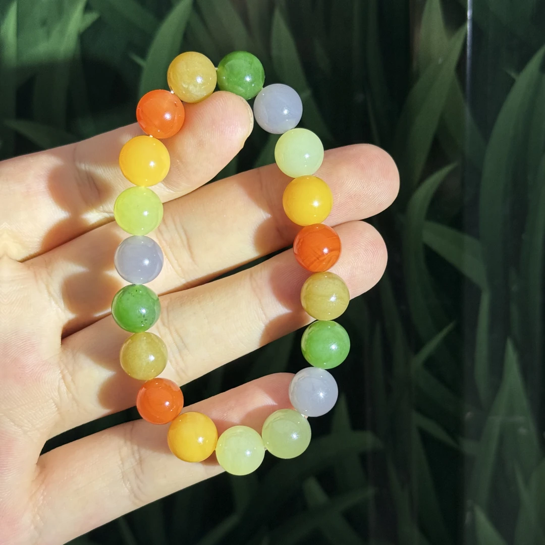 新疆和田玉多宝手串卡10