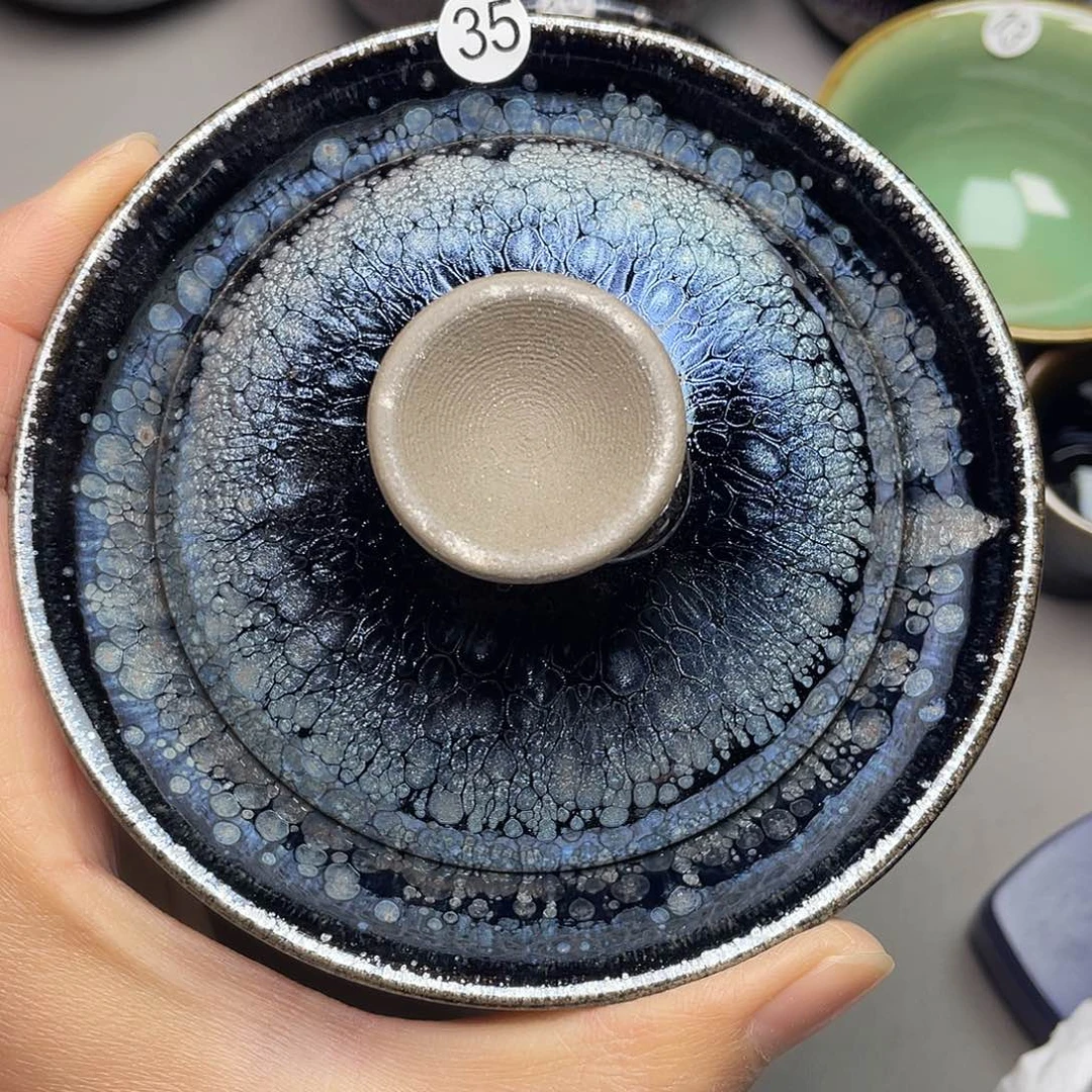 茶盏微瑕35漂亮的主人杯