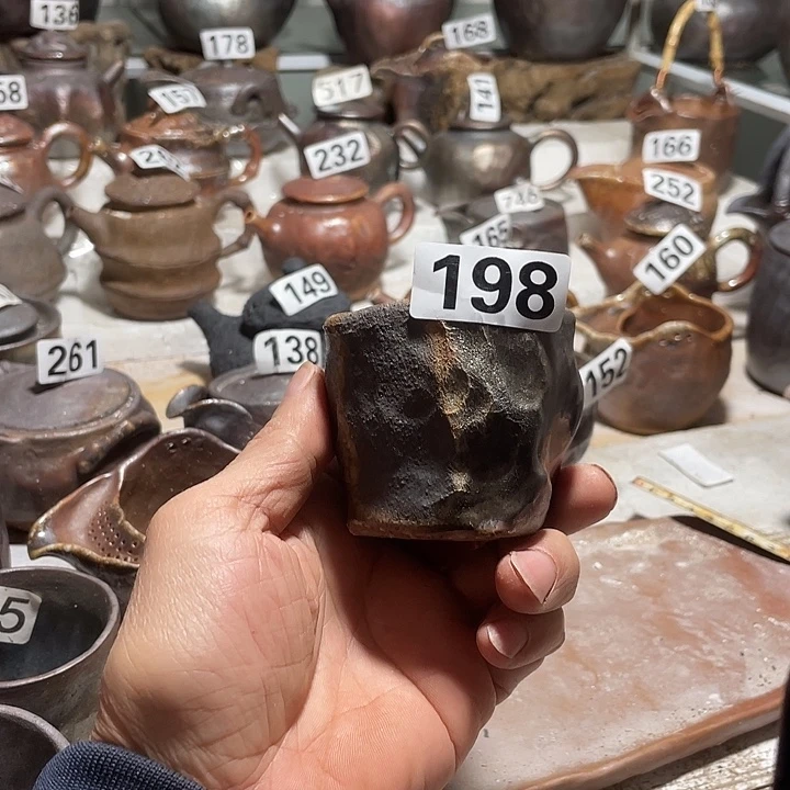 纯手工柴烧茶具精品198