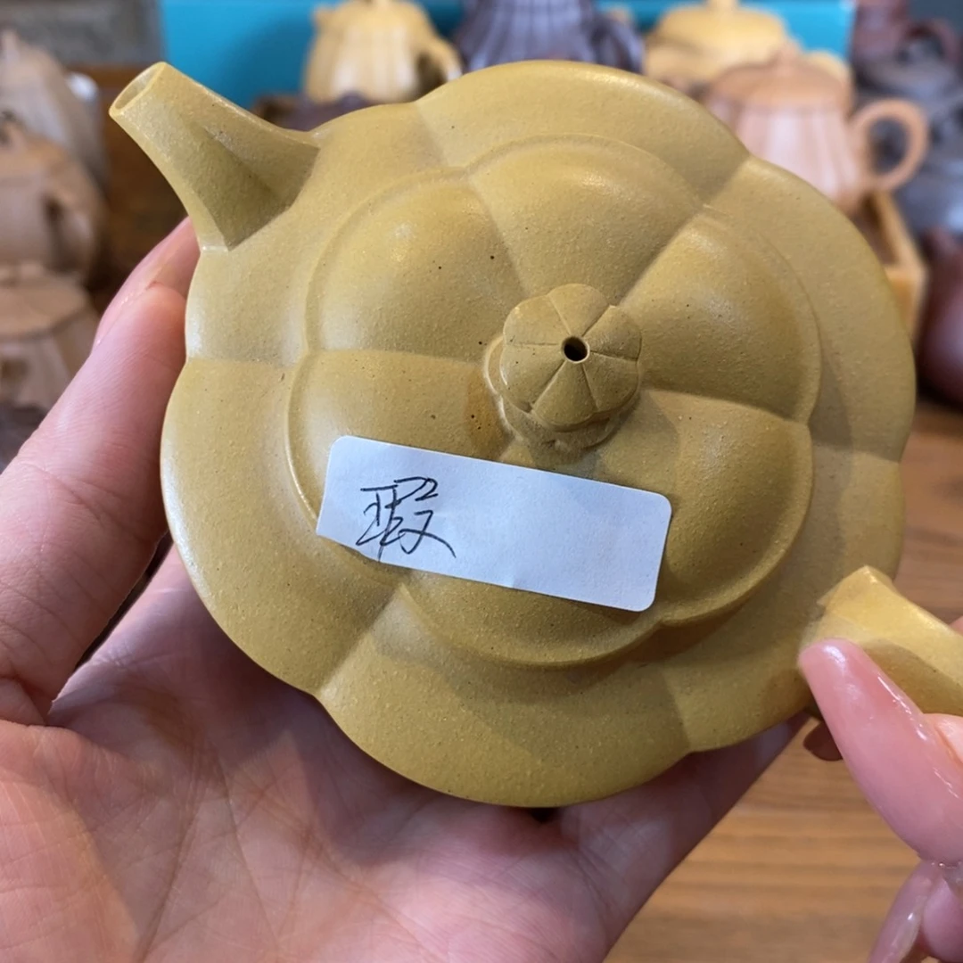 茶壶紫砂原矿泥料手工壶直播间