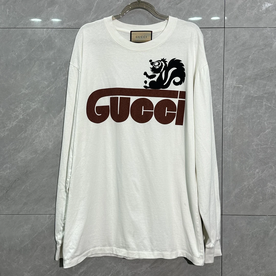 99新 GUCCI/古驰 Ｍ码 明星同款 小松鼠卫衣0033