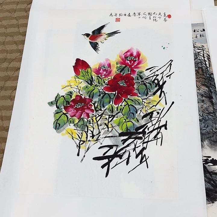 江***风国画花鸟等多种鸟类的栖息地和