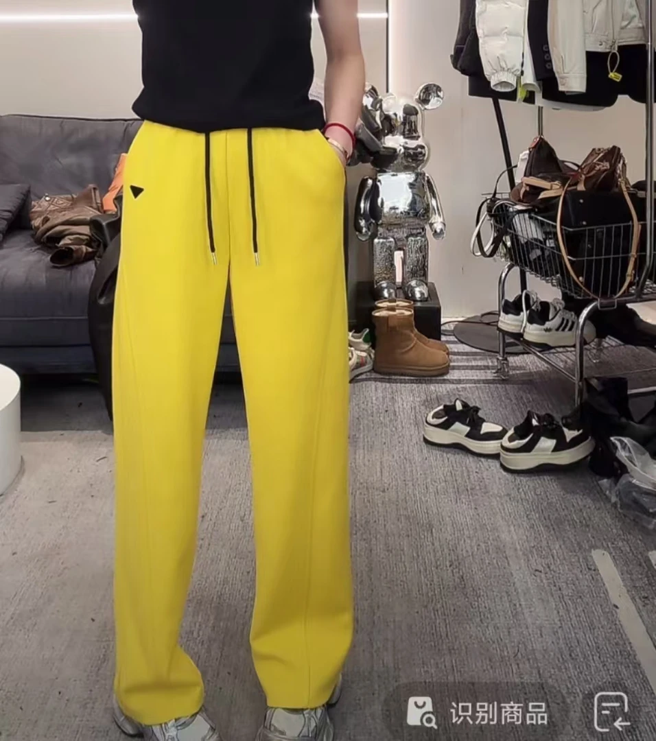 【黄小芳】欧货抽绳休闲裤