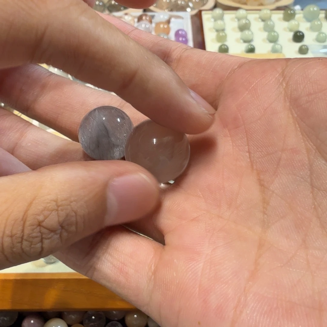 A***J水晶手串未镶嵌不打孔定制不退换
