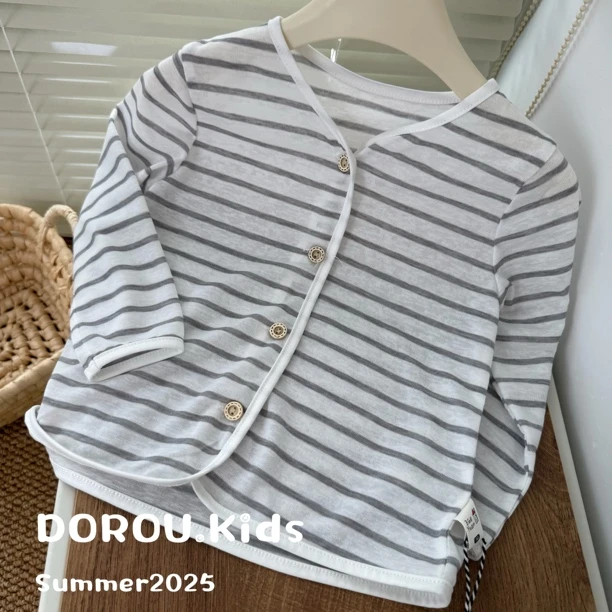 NO退NO换三个院25年夏季 SGY8271 条纹防晒衣