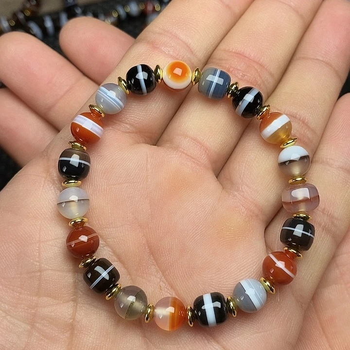 玛瑙/玉髓手链未镶嵌