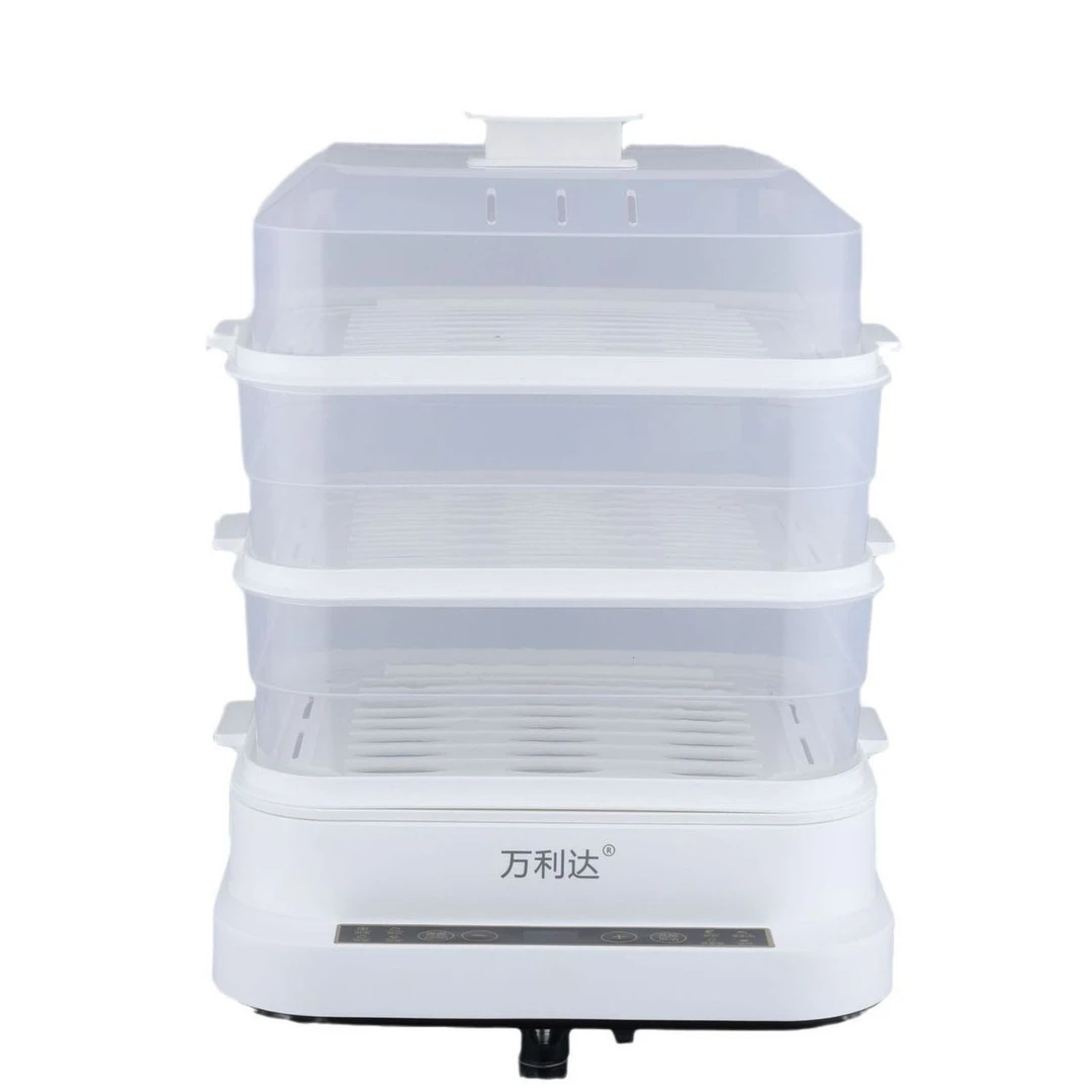 多功能电蒸锅早餐机家用透明蒸笼大容量定时预约不锈钢全自动保温