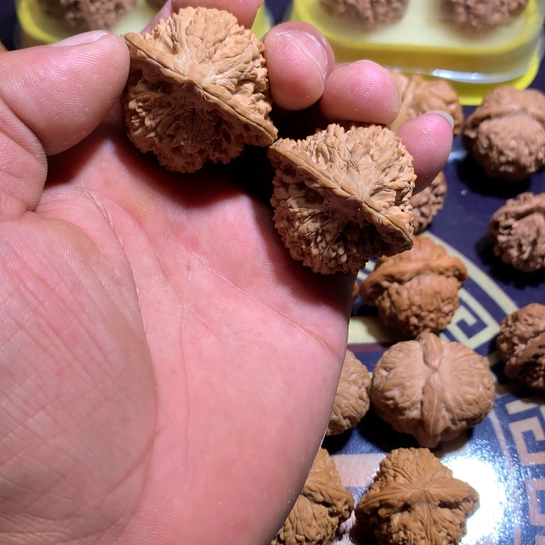 吊坠文玩核桃满天星41