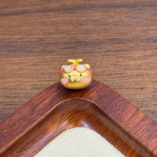 水贝黄金足金999lulu飞行猪DP1932