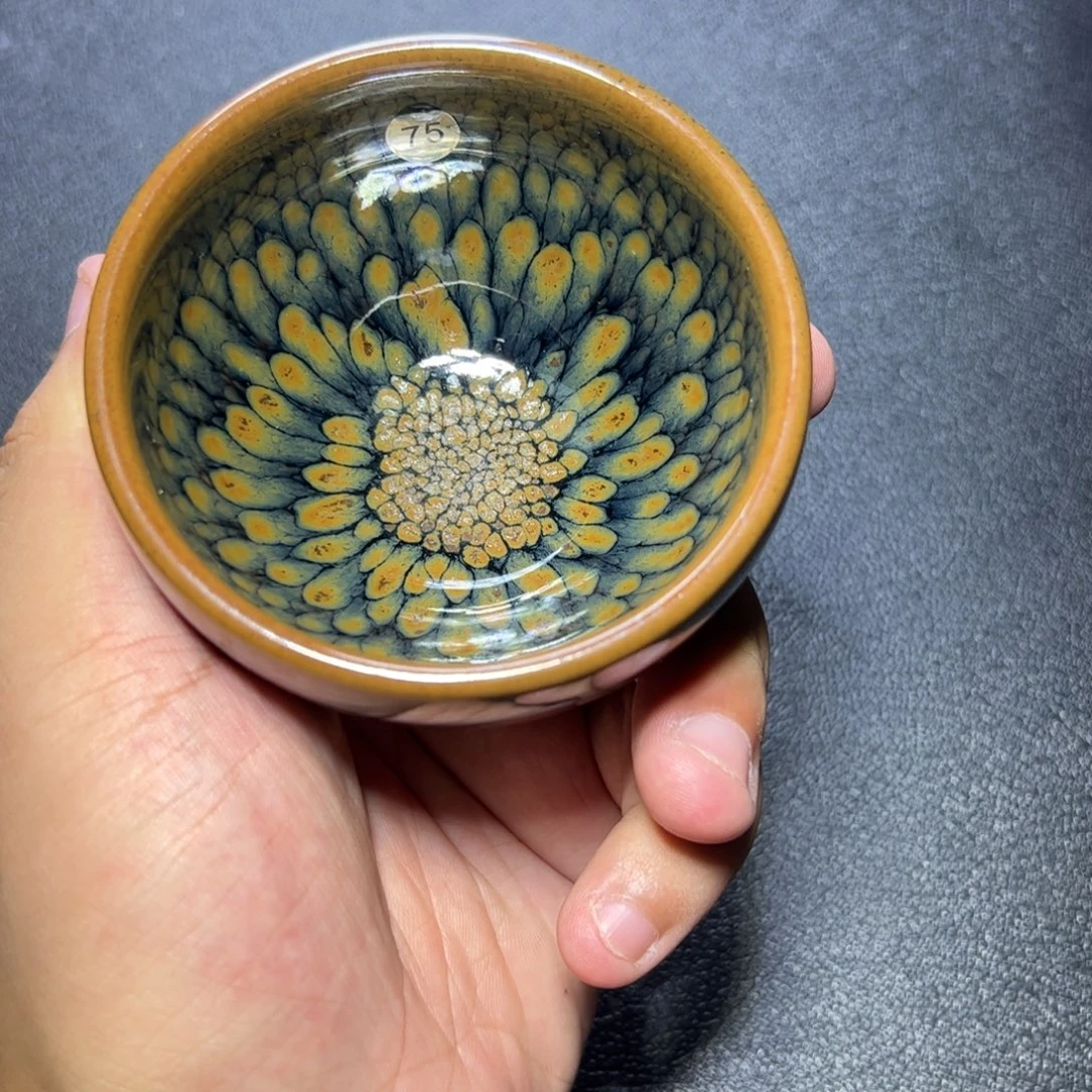 茶盏75建窑建盏主人杯