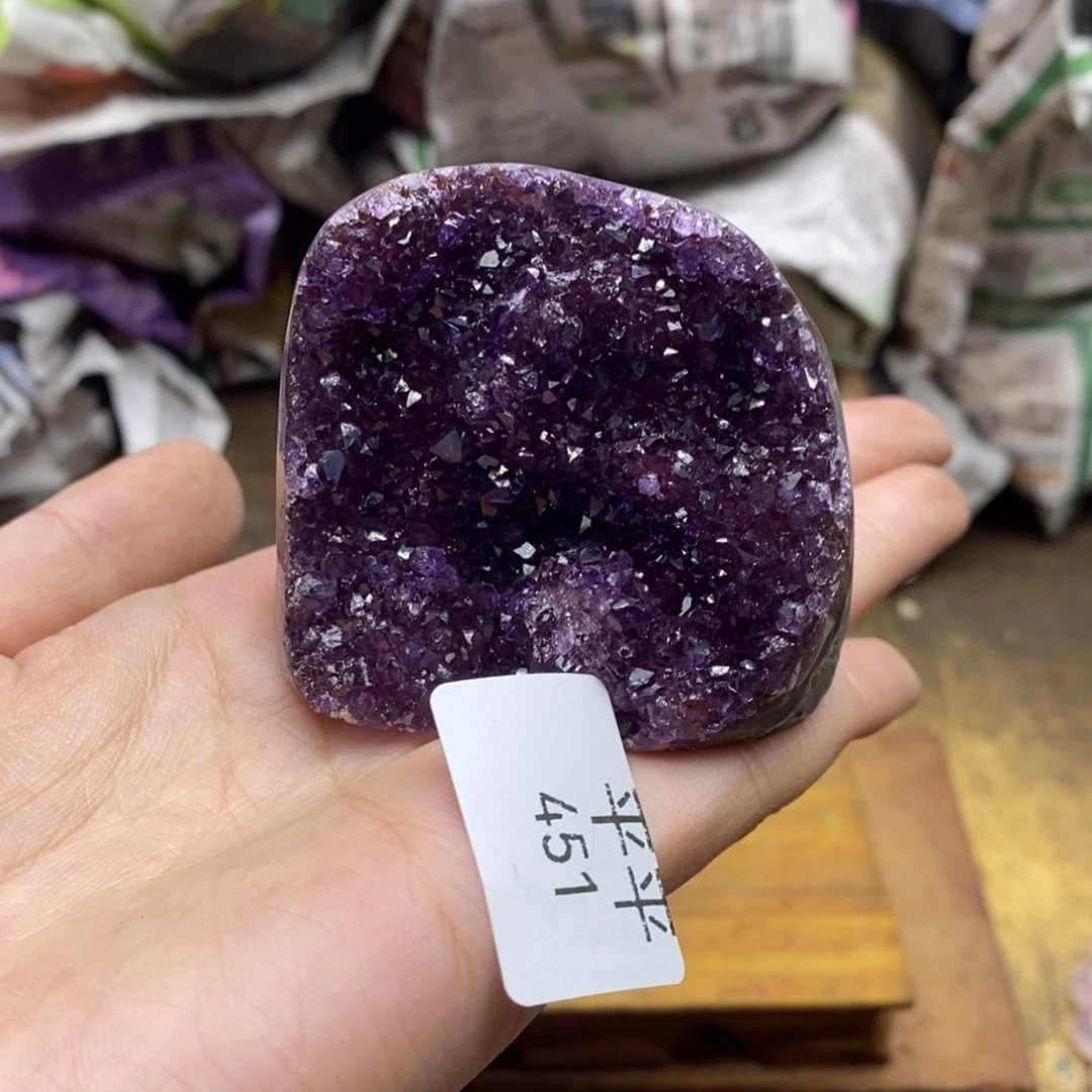 紫晶乌拉圭未镶嵌