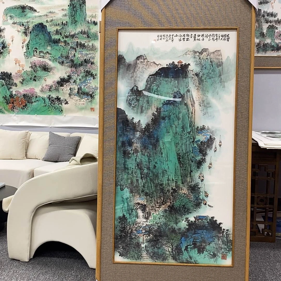 阿***仔国画黄桂明四尺纯画芯精品佳作