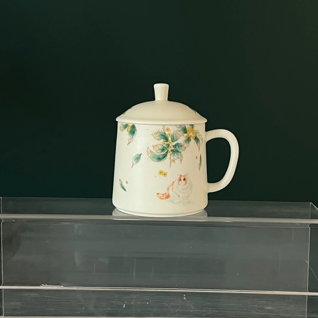 猫趣办公杯  B107