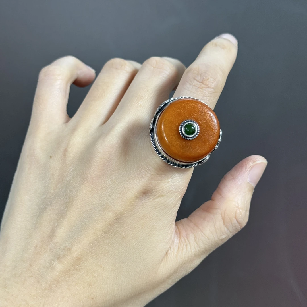 博缘珠宝蜜蜡戒指（多样性发一件）02639