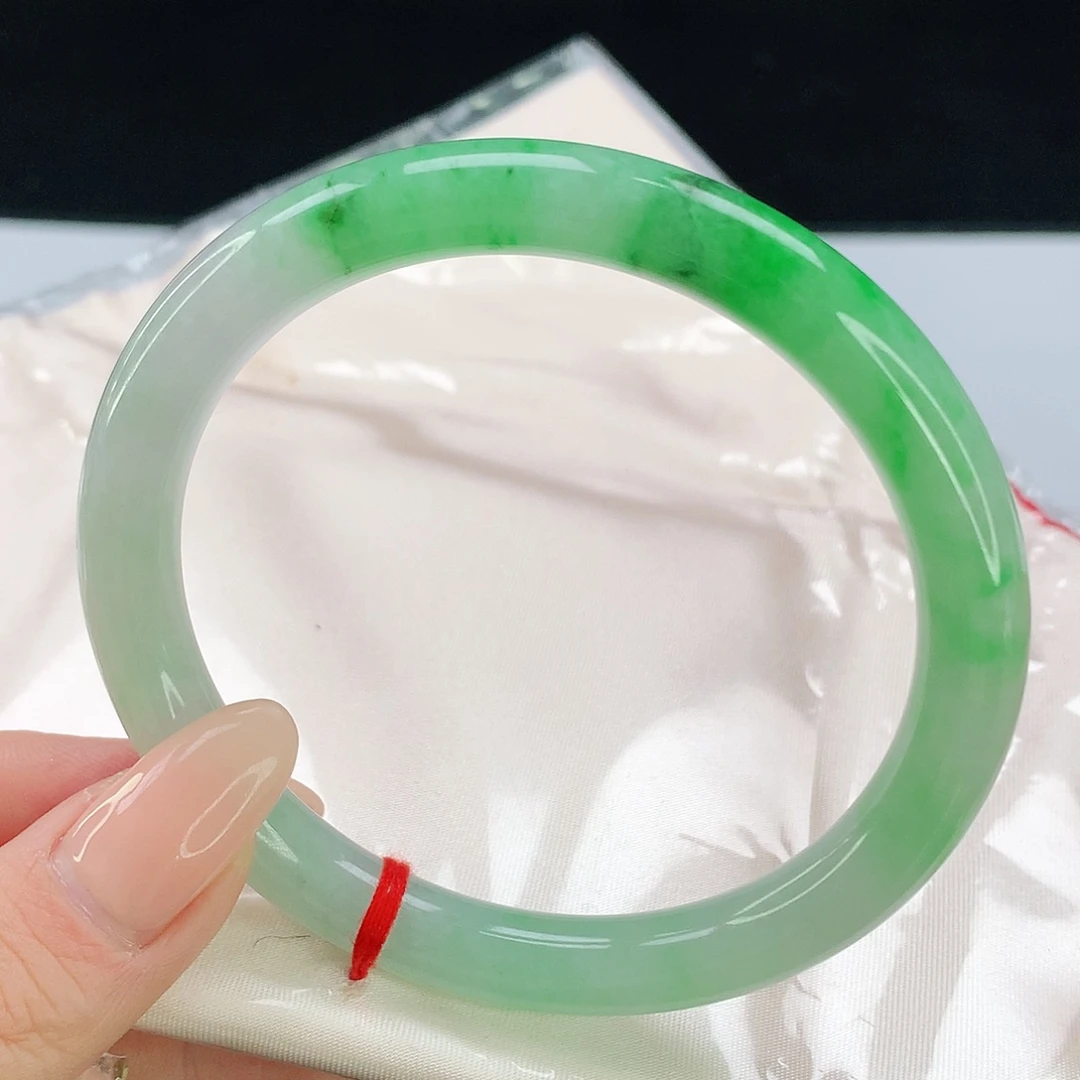 未镶嵌手镯翡翠61圆条