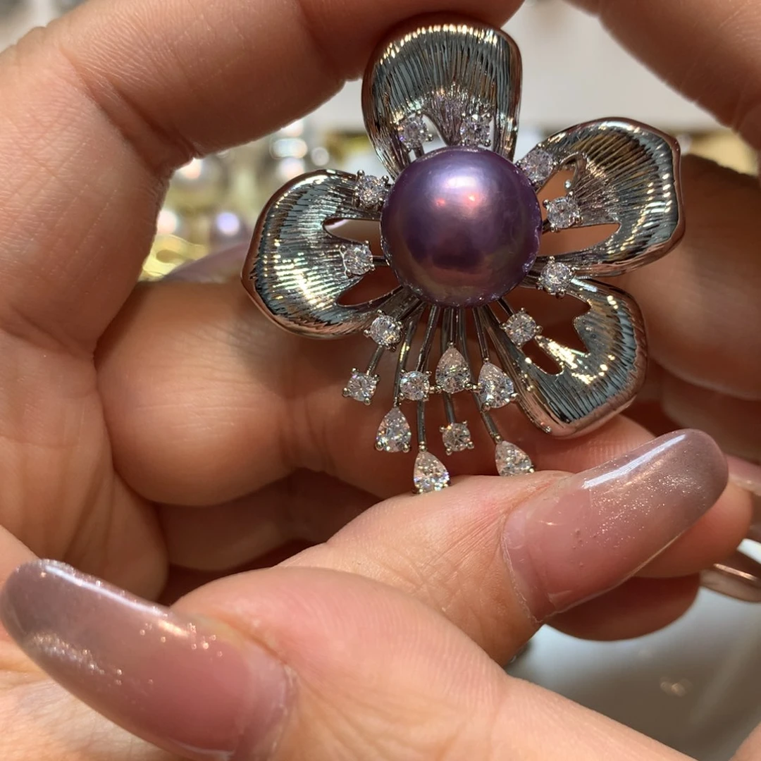 淡水珍珠胸饰未镶嵌