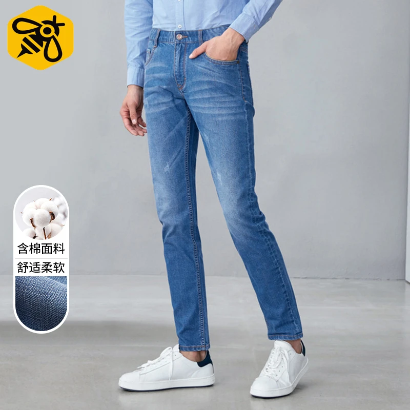 新款时尚经典五袋款时尚百搭牛仔裤V9L73700/08800