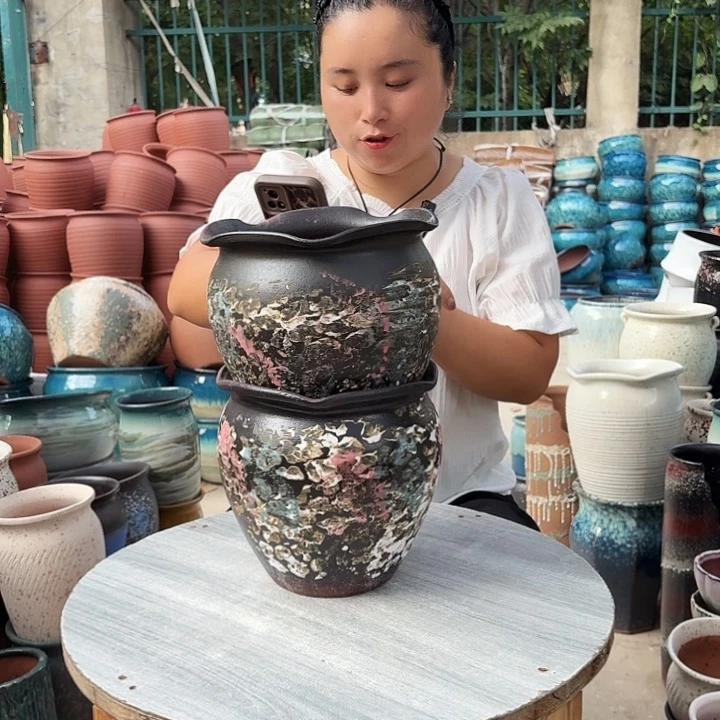 口20高18两个盆子。