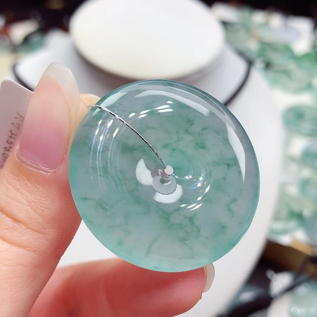 颈饰未镶嵌翡翠翡翠126，34.5/6