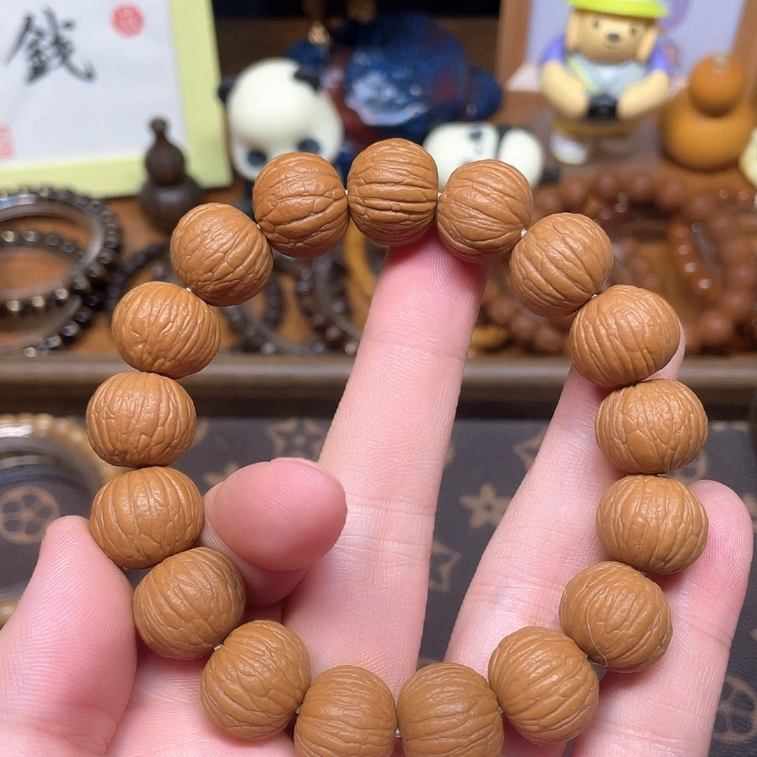手串猴头核桃土豪原皮原色