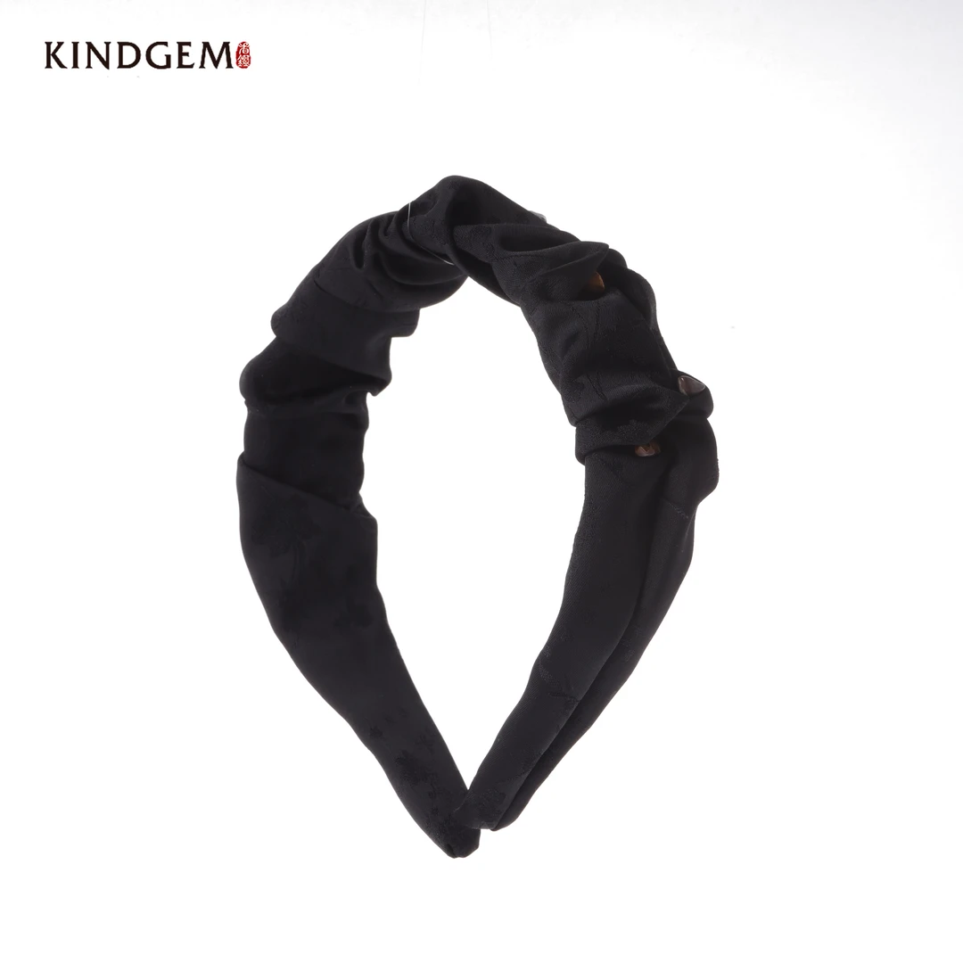 黑色轻奢百搭简约设计师优雅镶嵌超仙发箍 CG342XYFC-25006